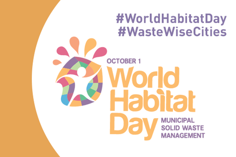 World Habitat Day 2018: Metropolitan spaces committed to managing solid waste