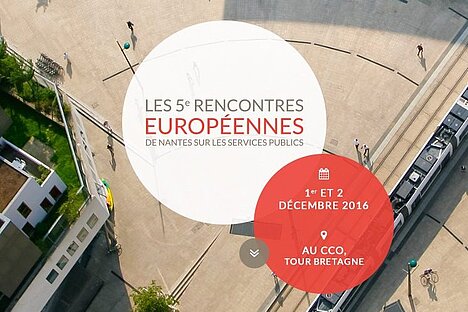 Fifth Nantes European Meeting on Public Services