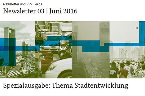 BMZ Newsletter No. 3 - Spezialausgabe Stadtentwicklung