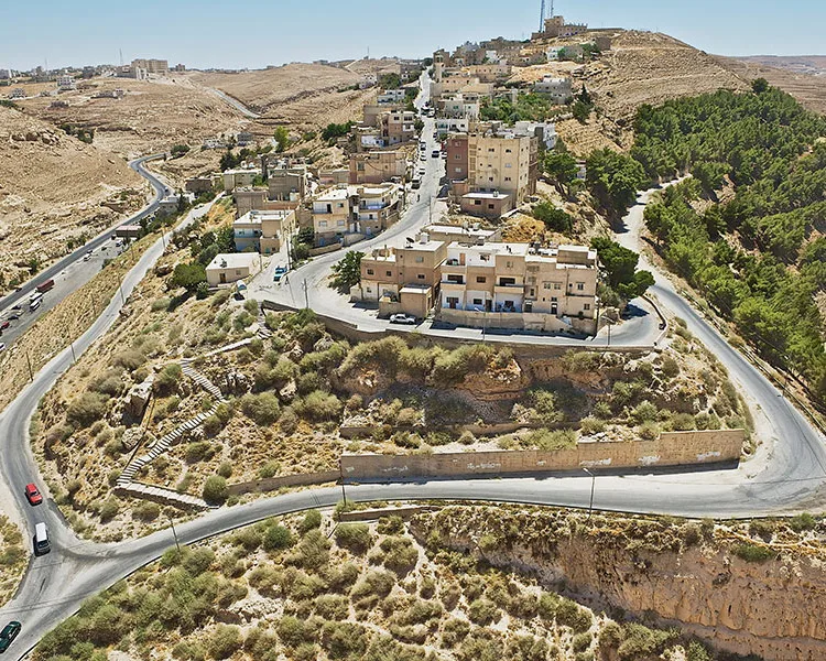 View of Al Karak from Al Karat Hill Dmitry Chulov
