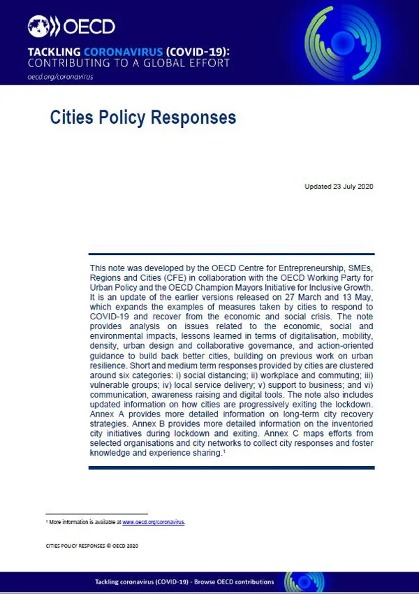 Cities Policy Responses