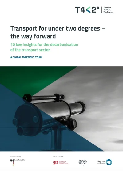 Transport for under two degrees – the way forward