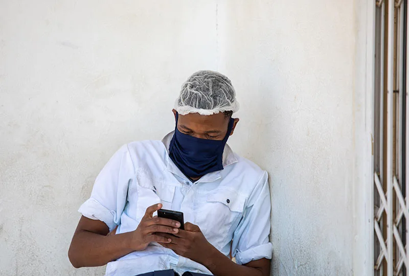 GIZ – using mobile phones to respond to the COVID-19 pandemic