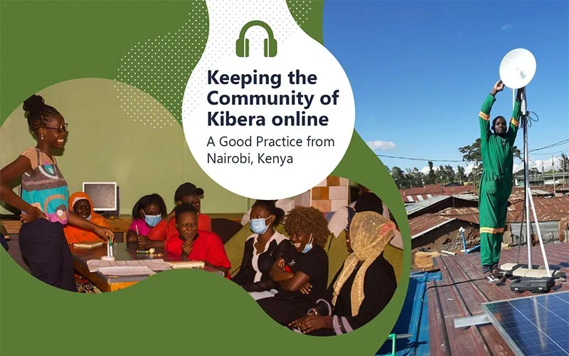 Keeping the Community of Kibera online