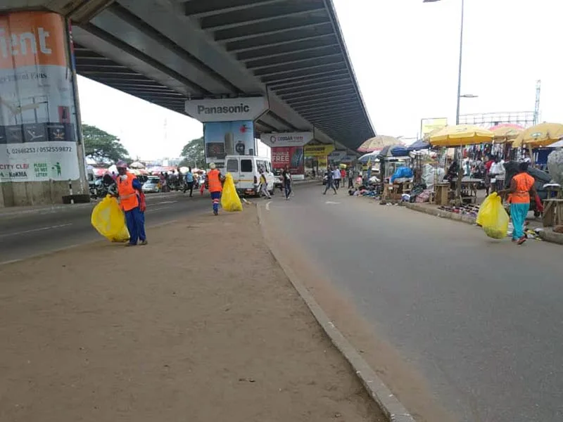 Municipal waste management systems in low- to middle-income neighbourhoods in Accra