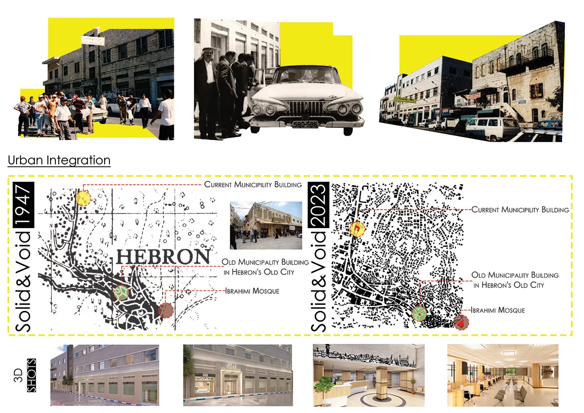 Hebron City Hall – reinvented time and again