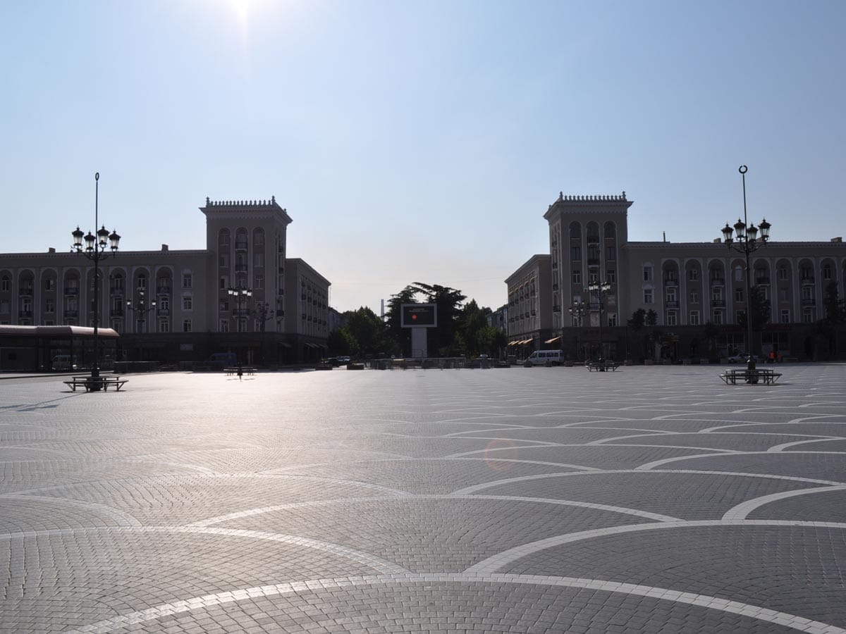 Closed pilot cycle of plastic recycling in Rustavi