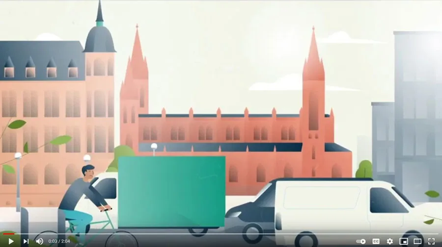 Wiesbaden: sustainable urban logistics