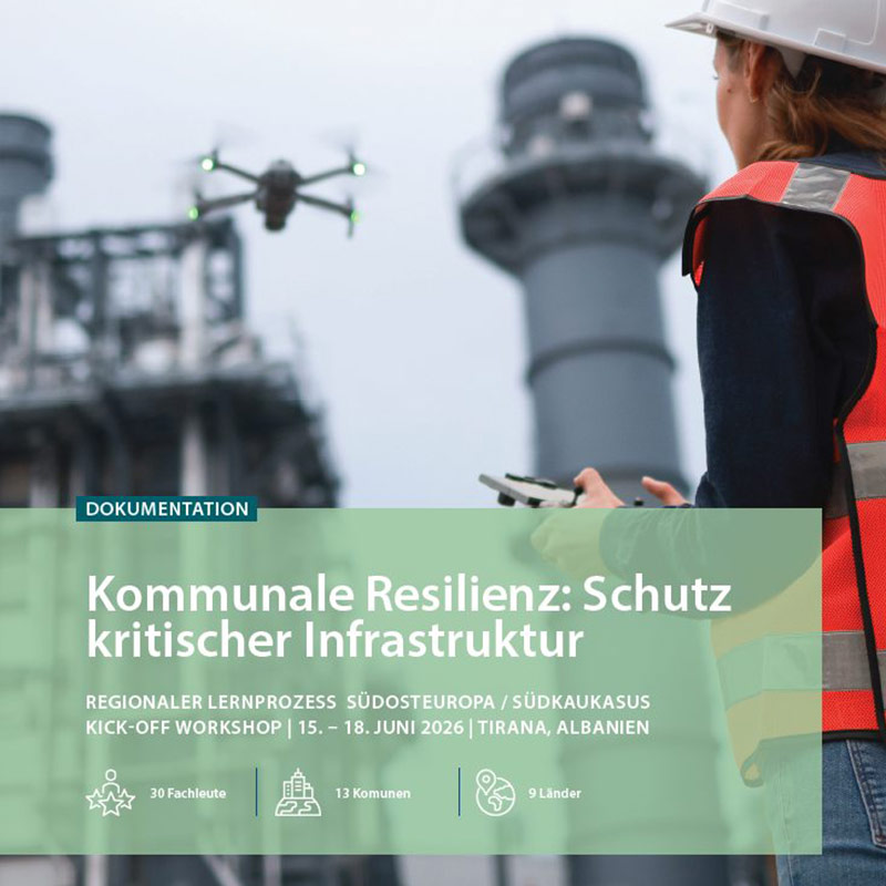 Kommunale Resilienz: Schutz kritischer Infrastruktur