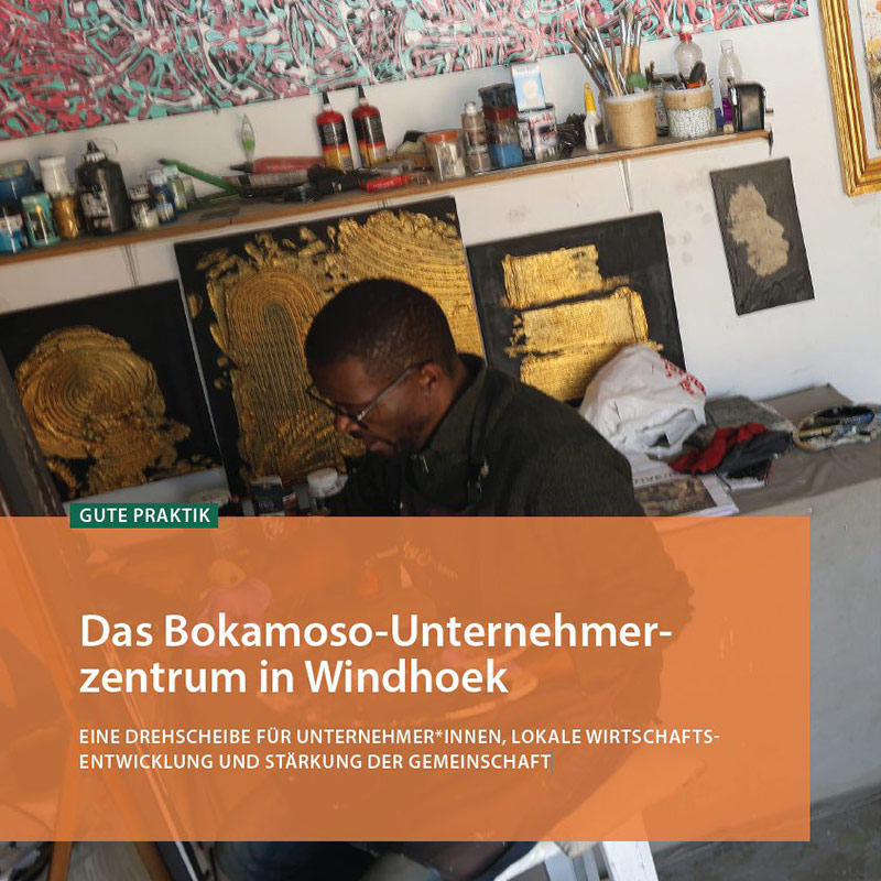 Das Bokamoso-Unternehmerzentrum in Windhoek